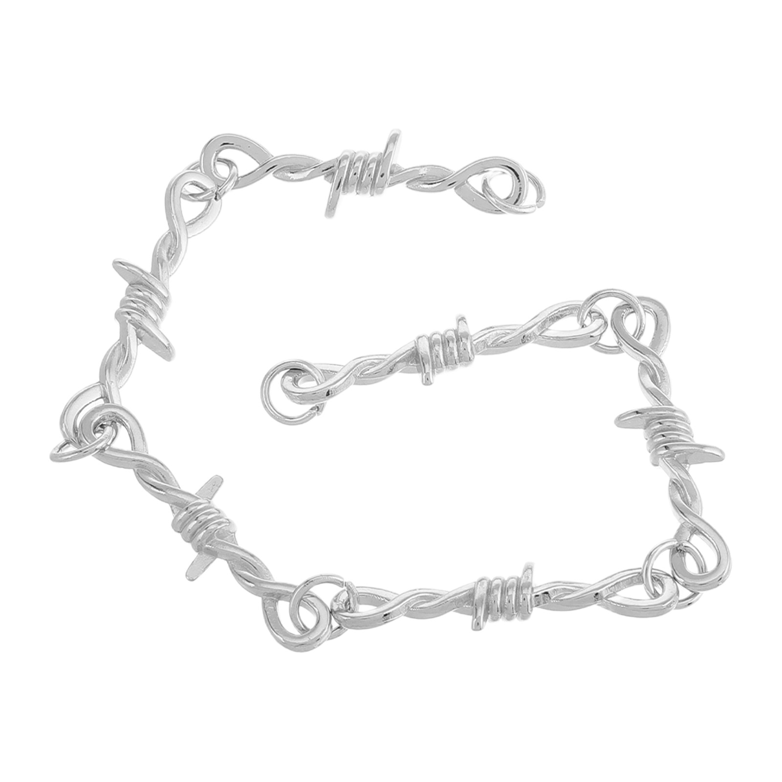 Women'S Jeans Accessories Chain - เข็มขัดโซ่โลหะสไตล์พังก์ ดีไซน์หนาม สำหรับผู้หญิง ใช้กับกางเกงยีนส์และกางเกงทั่วไป เป็นเครื่องประดับแฟชั่น