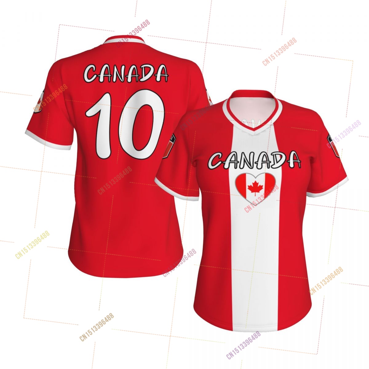 Women'S Accessories Canada - 2026 เสื้อธงชาติแคนาดาผู้หญิงเสื้อยืดลายรักชาติคอวีแขนสั้นฤดูร้อนนุ่มระบายอากาศได้ดีเลดี้ Y2k เสื้อยืด