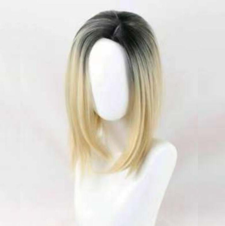 Women'S Accessories Tillys - วิกผมอนิเมะเจ้าสาวของผู้หญิงทิฟฟานี่สีบลอนด์ omber สีดำเจนนิเฟอร์วิกผมปลอมทนความร้อนวิกผม