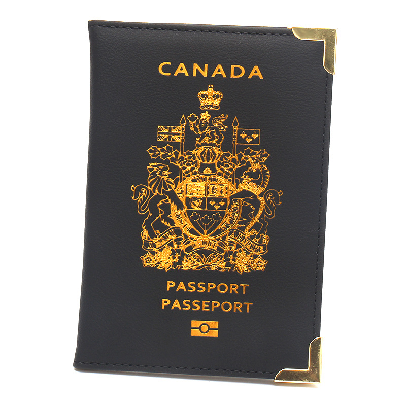 Women'S Accessories Canada - ซองใส่หนังสือเดินทางหนัง PU แฟชั่นสำหรับผู้ชายและผู้หญิงที่ใส่หนังสือเดินทาง dompet Travel ใส่เอกสาร