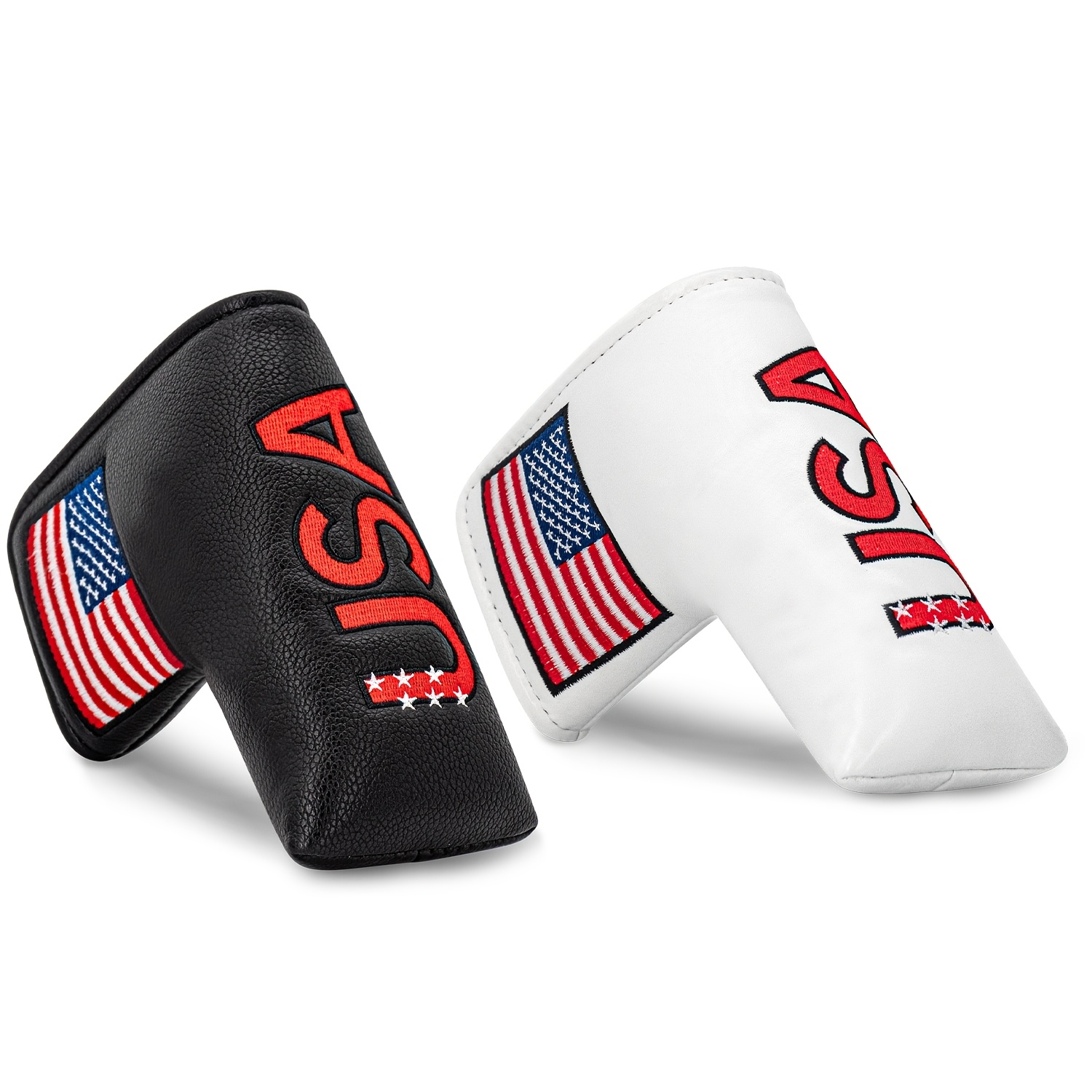 Women'S Golf Accessories - ฝาครอบพัตเตอร์กอล์ฟสไตล์อเมริกัน 1 ชิ้น - ฝาครอบหัวไม้แบบพรีเมียมพร้อมซับในนุ่ม อุปกรณ์เสริมไม้กอล์ฟที่ทนทานสำหรับผู้ชายและผู้หญิง