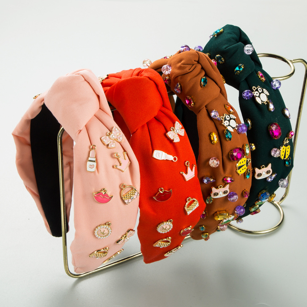 Women'S Accessories Accessorize - ที่คาดผมเฮเม็ง รุ่นใหม่สำหรับฤดูใบไม้ร่วงและฤดูหนาว อเนกประสงค์ น่ารัก ลายโบว์รูปสัตว์ ที่คาดผมแบบปรับได้