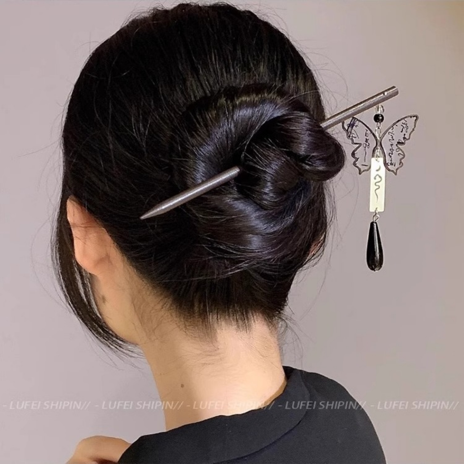 หรูหราไม้พู่ Hairpin สําหรับผู - Women Accessories Aesthetic บทวิจารณ์และราคา