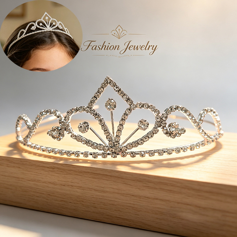 สีเงิน ไรน์สโตน มงกุฎเจ้าสาว ค - Women Accessories Aesthetic บทวิจารณ์และราคา