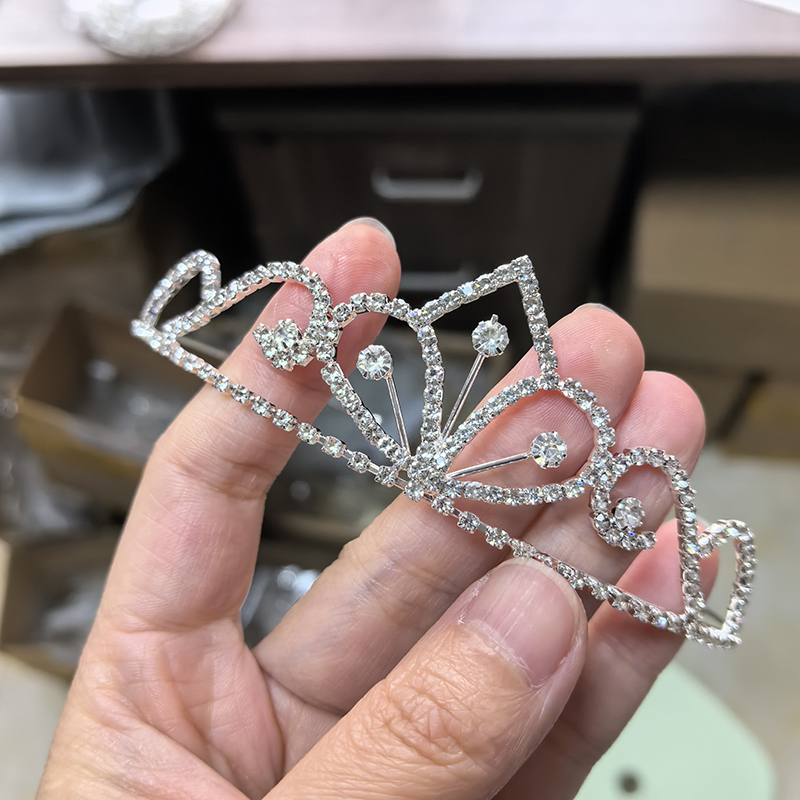 สีเงิน ไรน์สโตน มงกุฎเจ้าสาว ค - Women Accessories Aesthetic บทวิจารณ์และราคา
