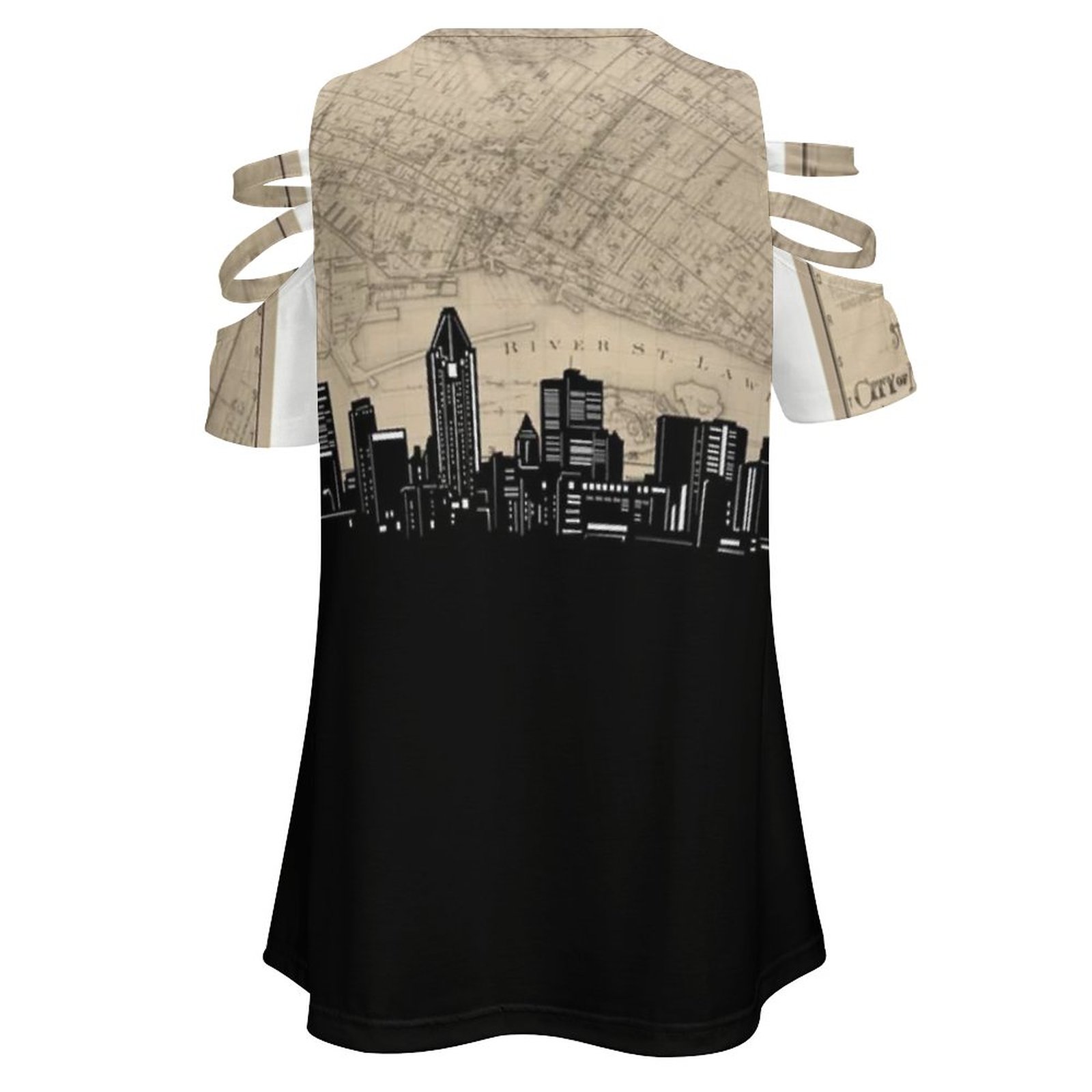 Montreal Skyline เสื้อยืดผู้หญ - Women'S Accessories Canada บทวิจารณ์และราคา