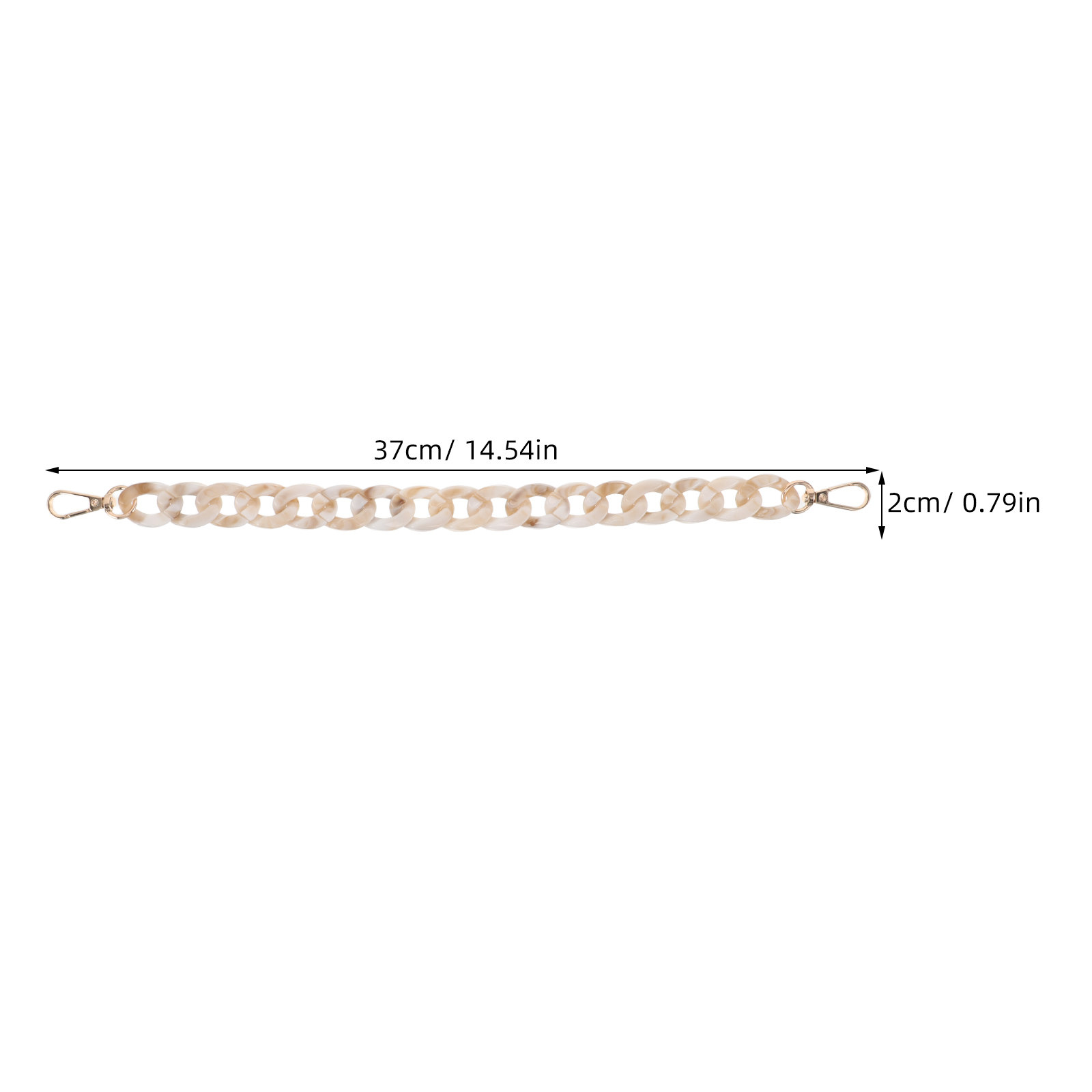 สายต่อกระเป๋าเรซินลายก้างปลา 3 - Wallet Chain Bag บทวิจารณ์และราคา