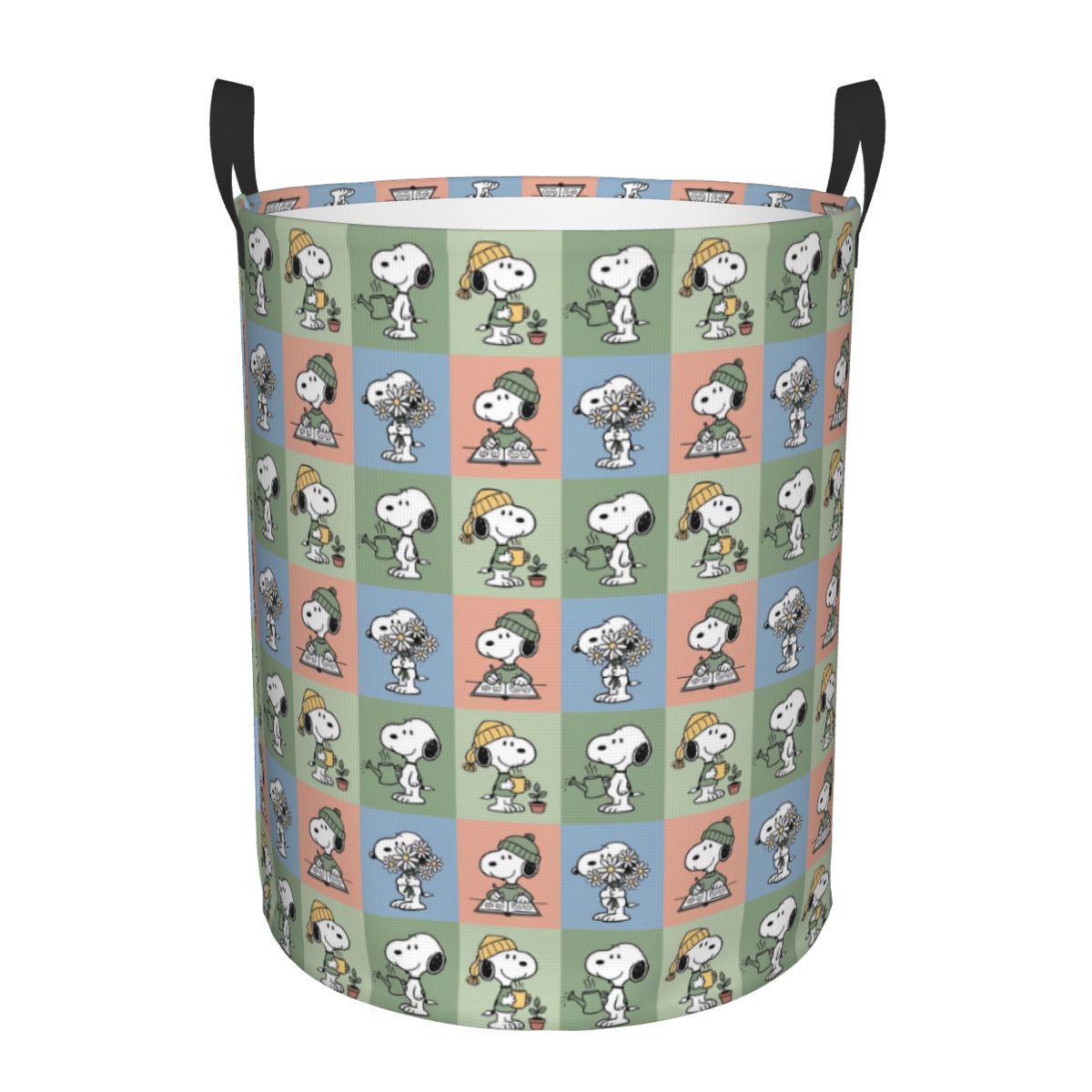 S-Snoopy ตะกร้าใส่ผ้าลายตารางห - Women Accessories Hamper บทวิจารณ์และราคา