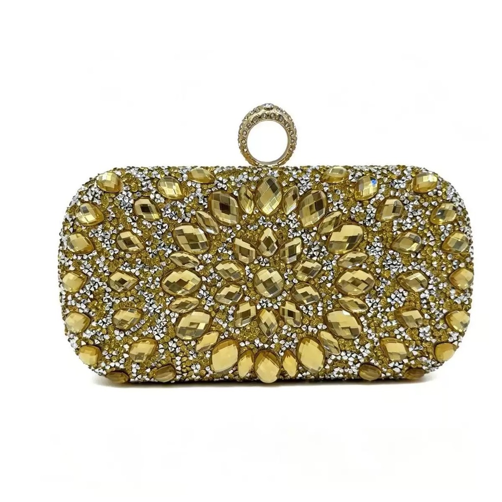 กระเป๋าคลัทช์เพชรเต็มใบ หรูหรา - Wallet Chain Bag บทวิจารณ์และราคา