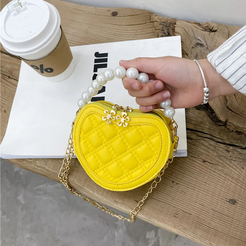 เด็กน่ารักรูปหัวใจ Crossbody P - Wallet Chain Bag บทวิจารณ์และราคา