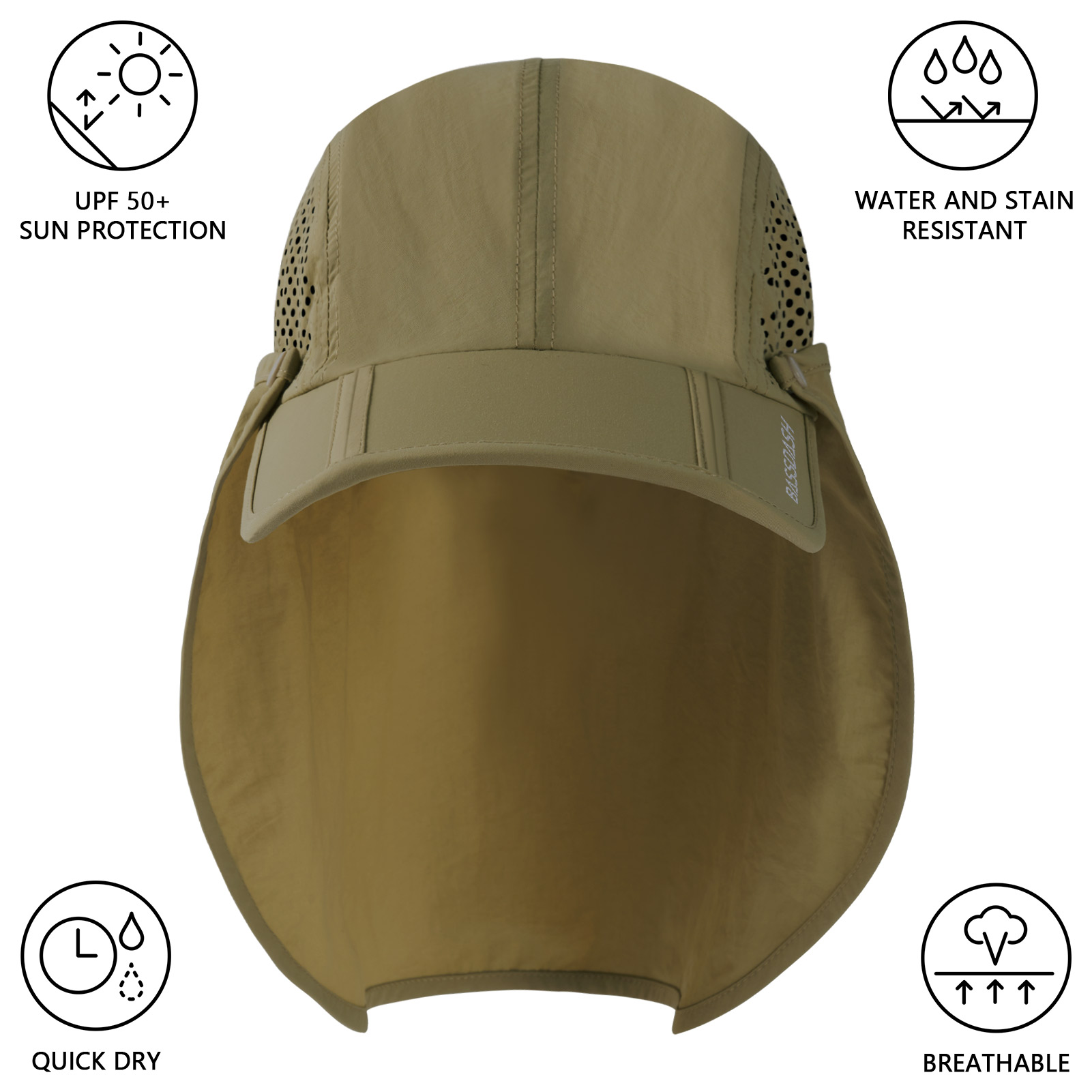 Bassdash UPF 50 + หมวกเบสบอล T - Women'S Golf Accessories บทวิจารณ์และราคา