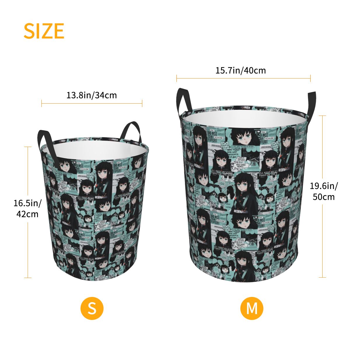 ตะกร้าใส่ผ้า Demon Slayer Muic - Women Accessories Hamper บทวิจารณ์และราคา