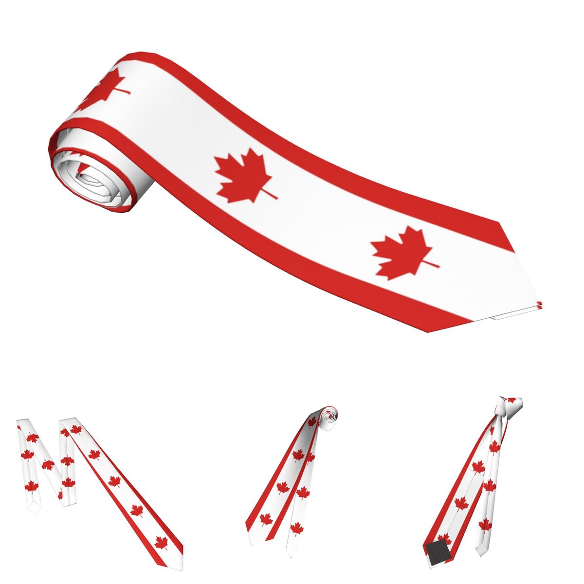 ธงของเนคไทแคนาดาสำหรับทุกเพศโพ - Women'S Accessories Canada บทวิจารณ์และราคา