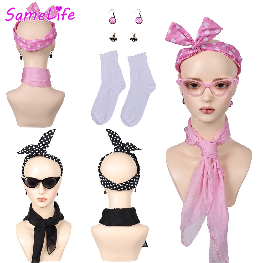 ภาพยนตร์เกรซ 1950s Pink Ladies - Women'S Accessories In The 1950S บทวิจารณ์และราคา