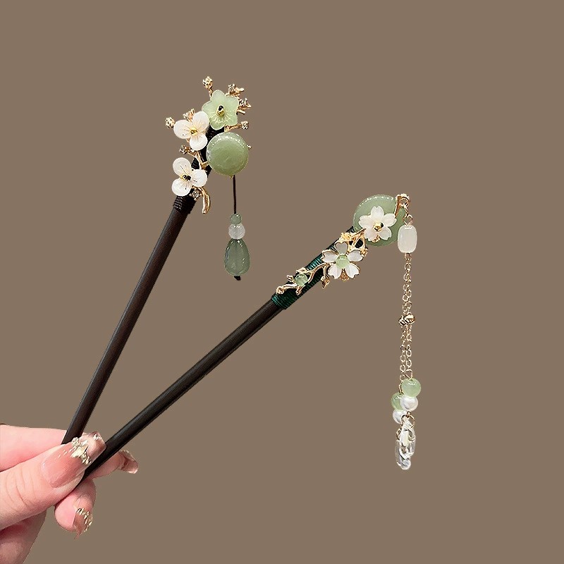 กิ๊บติดผมไม้โบราณสำหรับผู้หญิง - Women Accessories Aesthetic บทวิจารณ์และราคา