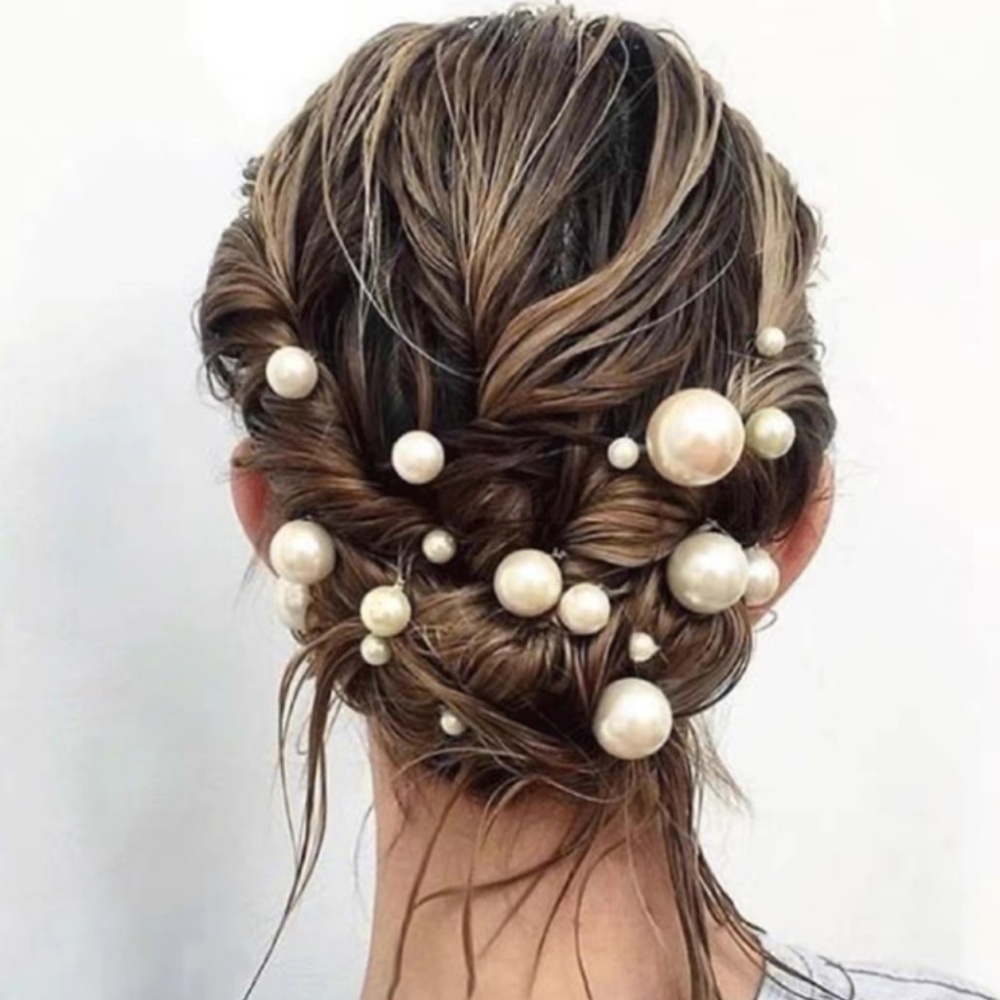 กิ๊บติดผมคริสตัลมุก ชุดหวีสำหร - Women Accessories Aesthetic บทวิจารณ์และราคา