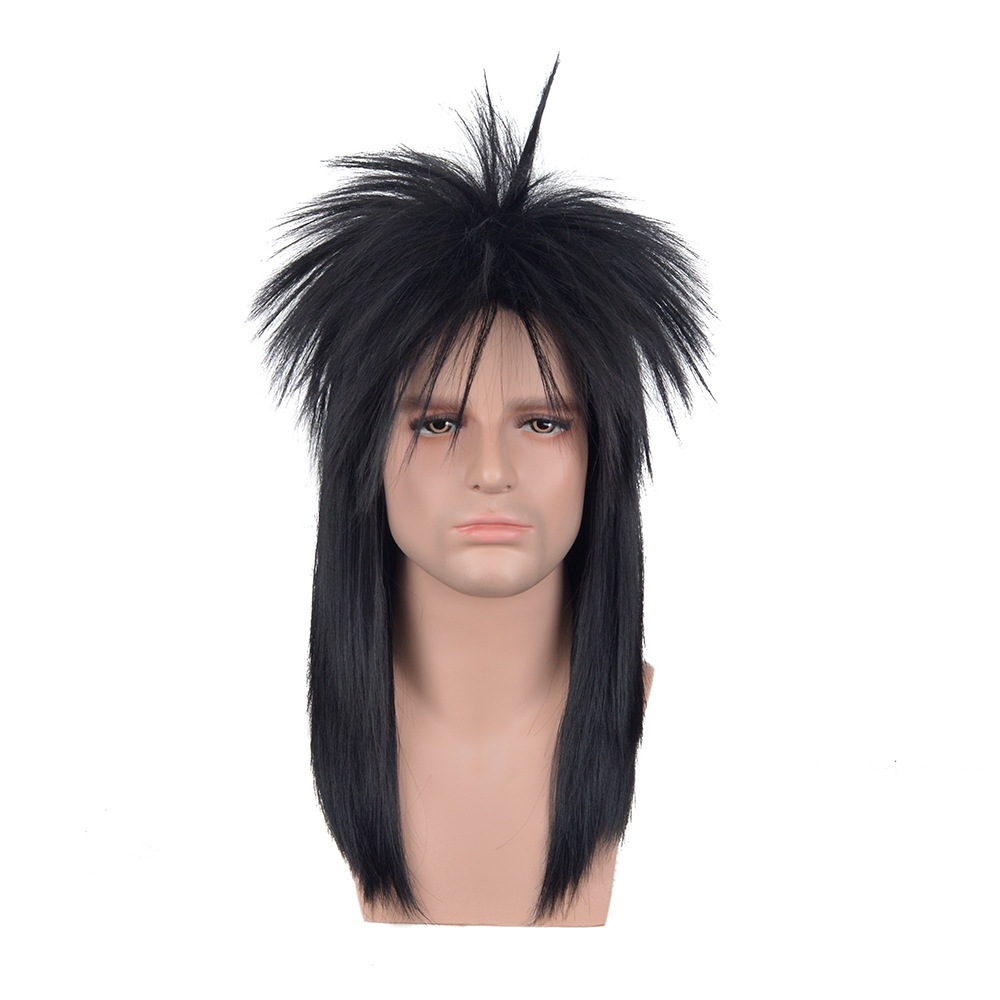 Unisex ยาวสีดำ70S 80S Mullet C - Women'S Accessories In The 70S บทวิจารณ์และราคา