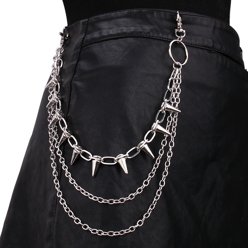 โซ่คาดเอวสไตล์ฮิปฮอป พังก์ร็อก - Wallet Chain Bag บทวิจารณ์และราคา