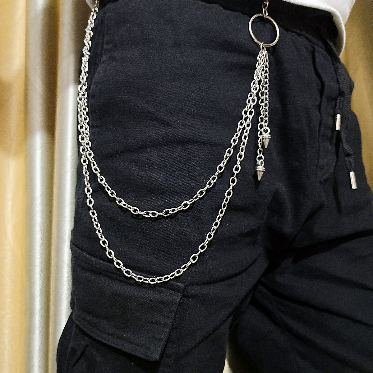 Punk Street พวงกุญแจเอว CHAIN- - Women'S Jeans Accessories Chain บทวิจารณ์และราคา