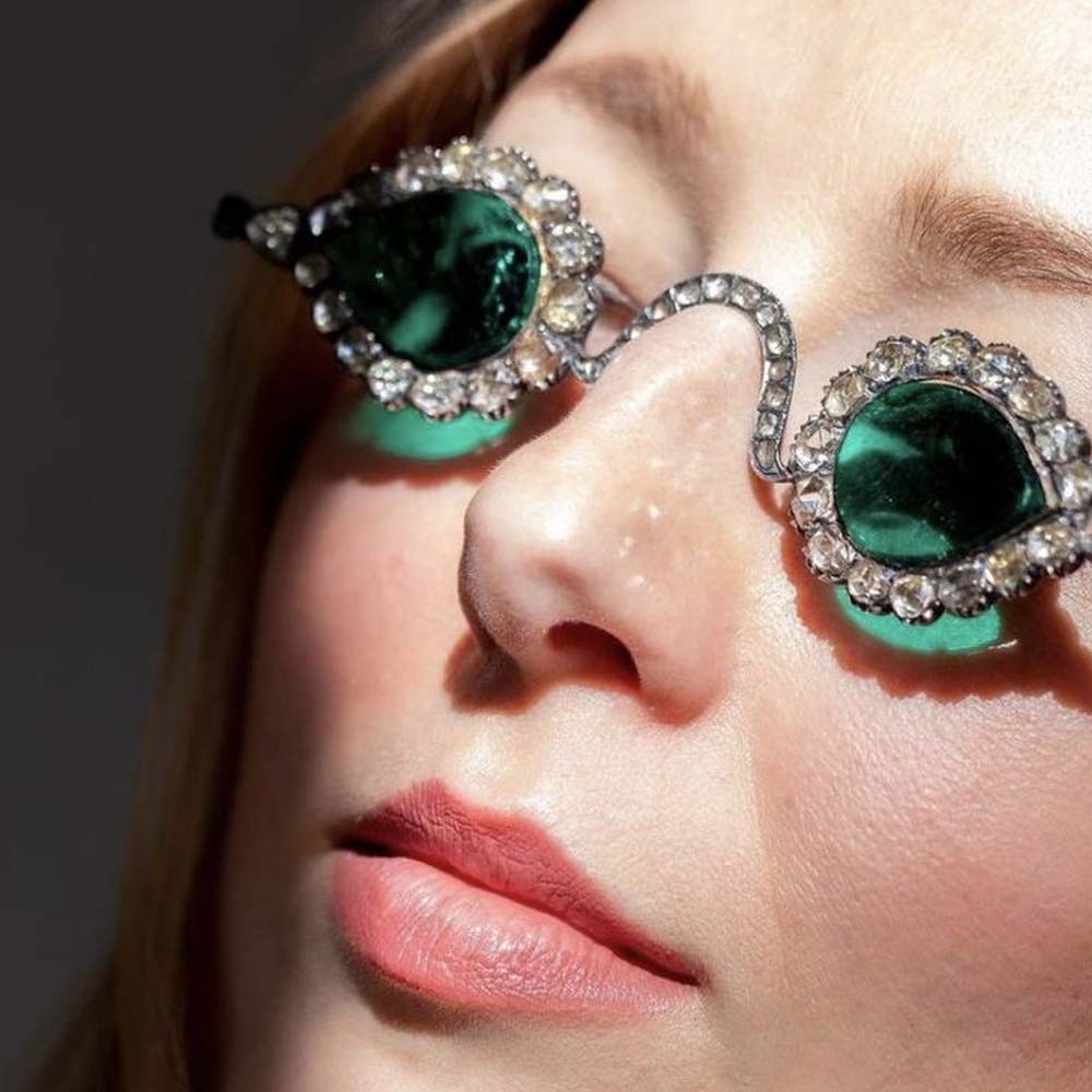 Stonefans กรอบแว่นตากันแดดทรงห - Women Accessories Photos บทวิจารณ์และราคา