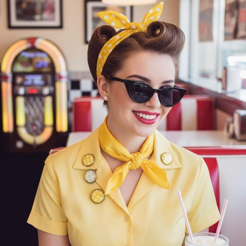 8ชิ้น50วินาทีเครื่องแต่งกายอุป - Women'S Accessories In The 1950S บทวิจารณ์และราคา