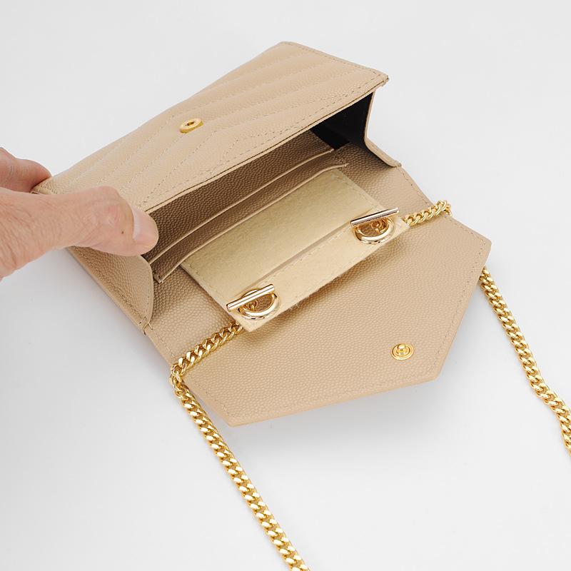 กระเป๋าใส่ของแบบสอดใส่ในกระเป๋ - Wallet Chain Bag บทวิจารณ์และราคา